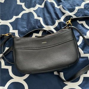 Fossil Skylar baguette crossbody bag